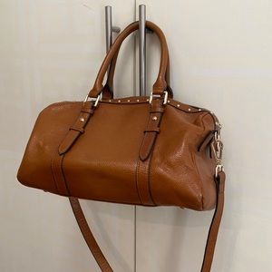 Beautiful Dark Caramel Leather Bag